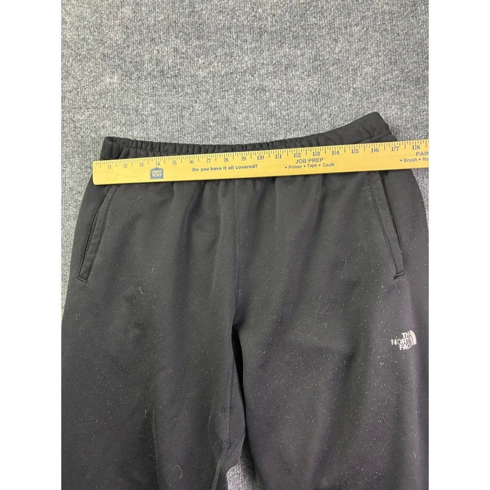 The North Face Fleece Sweatpants‎ Mens L Black Straight Leg Activewear